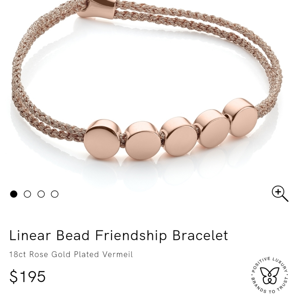 Linear Bead Friendship Bracelet